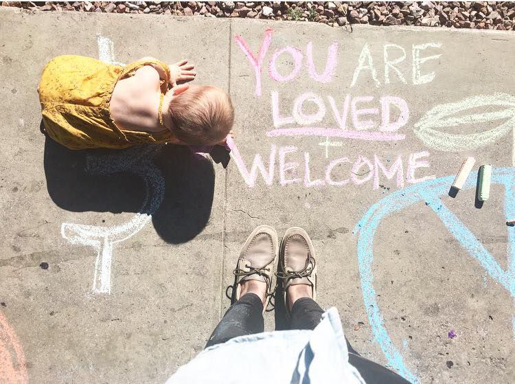 You are loved. Welcome.